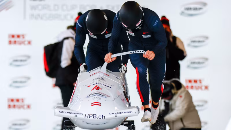 Auf umgebauter Igls-Strecke: Top-15-Plätze für Österreichs Bobs