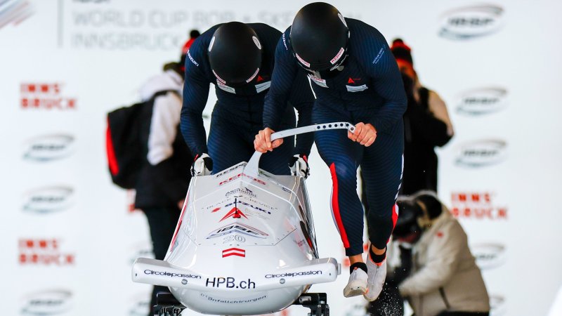 Auf umgebauter Igls-Strecke: Top-Ten-Plätze für Österreichs Bobs