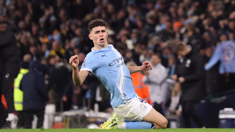 In der Nachspielzeit: Manchester City bezwingt Leeds knapp