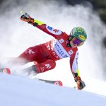 Julia Scheib auch im RTL in Copper Mountain am Podest