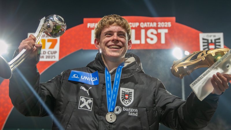 Willkommensparty in Wien! U17-WM-Helden in der Heimat empfangen