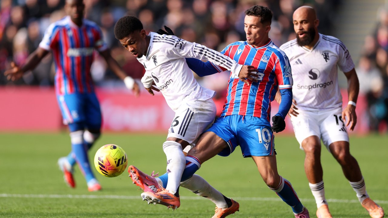 Bild für Niederlage für Glasner und Crystal Palace gegen ManUnited