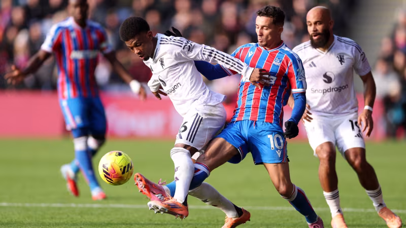 Niederlage für Glasner und Crystal Palace gegen ManUnited