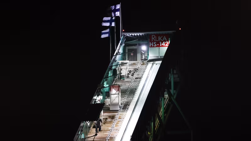 Skispringen: Zweiter Bewerb in Ruka abgesagt