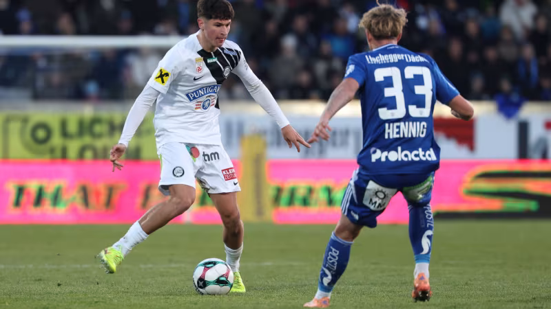 Spätes Elfmetertor erlöst Sturm gegen Hartberg