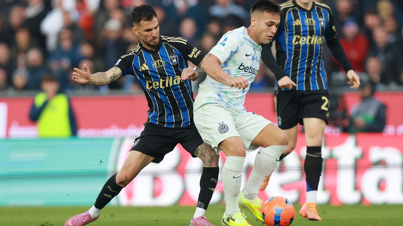 Bild für Inter gewinnt dank Martinez-Doppelpack in Pisa