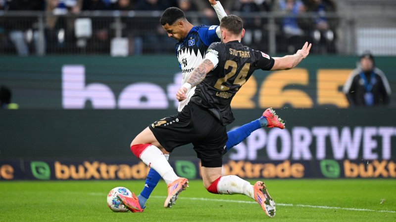 HSV holt Last-Minute-Sieg gegen Stuttgart