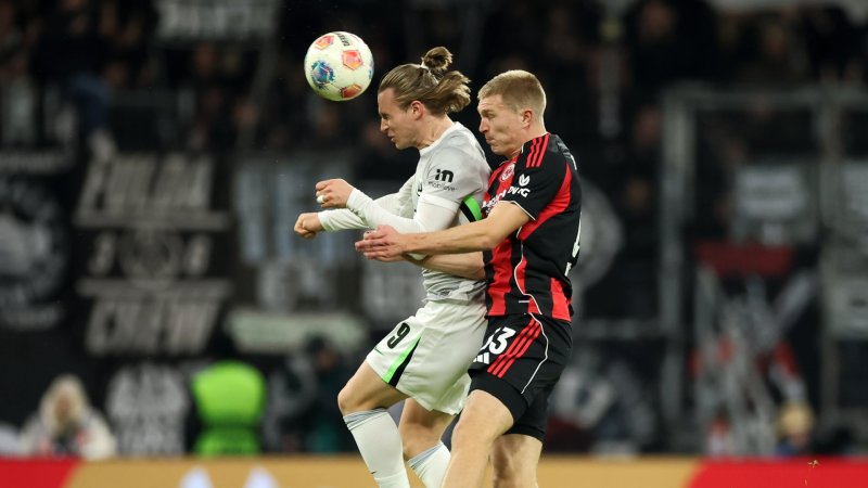 Ausgleich in 90+6: Frankfurt erkämpft Punkt gegen Wolfsburg