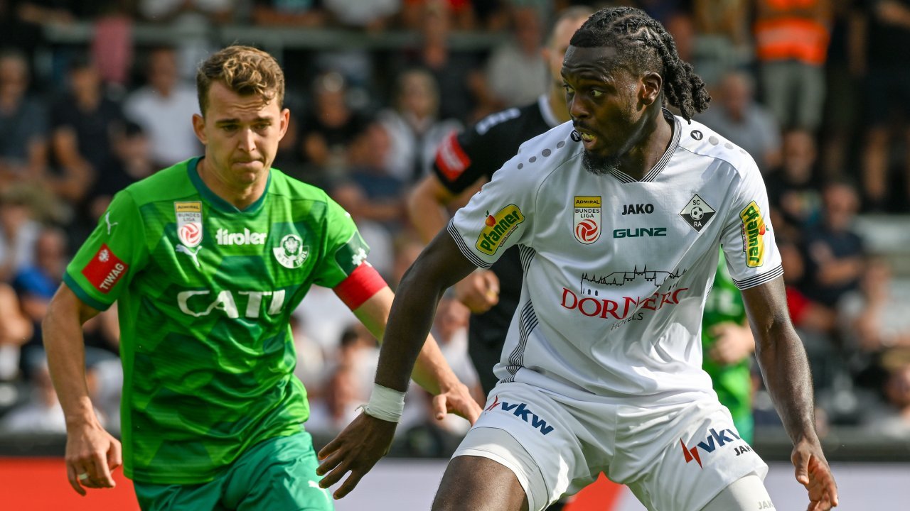 Photo: laola1.at Yann Massombo Refuses Altach Trip Amid Reported Sturm Graz Transfer Move