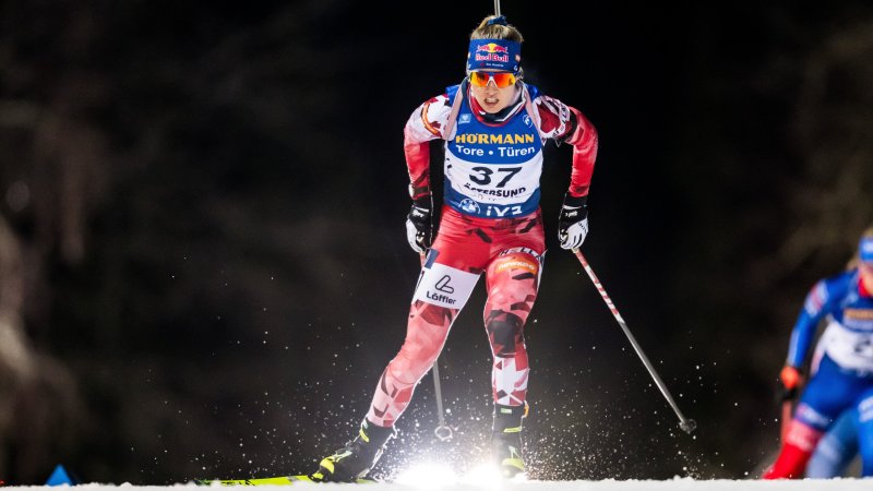 ÖSV-Biathletinnen laufen in Östersund nur hinterher