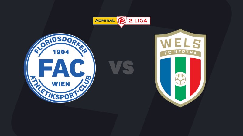 2. Liga heute LIVE: FAC - FC Hertha Wels