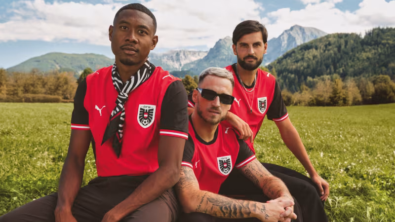 Offiziell! ÖFB stellt Heimtrikot für WM 2026 vor