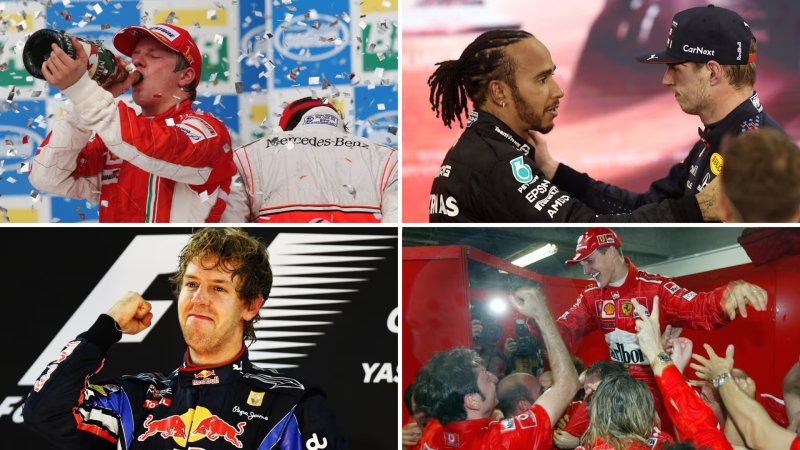 Drama & Triumphe: Diese WMs wurden im letzten Rennen entschieden