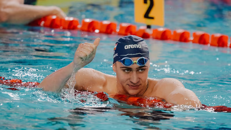 Schwimmen: Mladenovic gewinnt bei Kurzbahn-EM Bronze