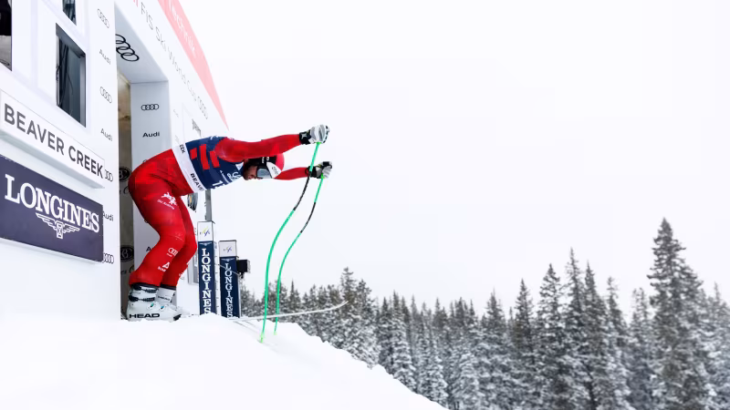 Startliste für die Abfahrt der Männer in Beaver Creek