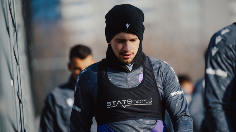 Zu Besuch: Fitz lässt sich beim Austria-Training blicken