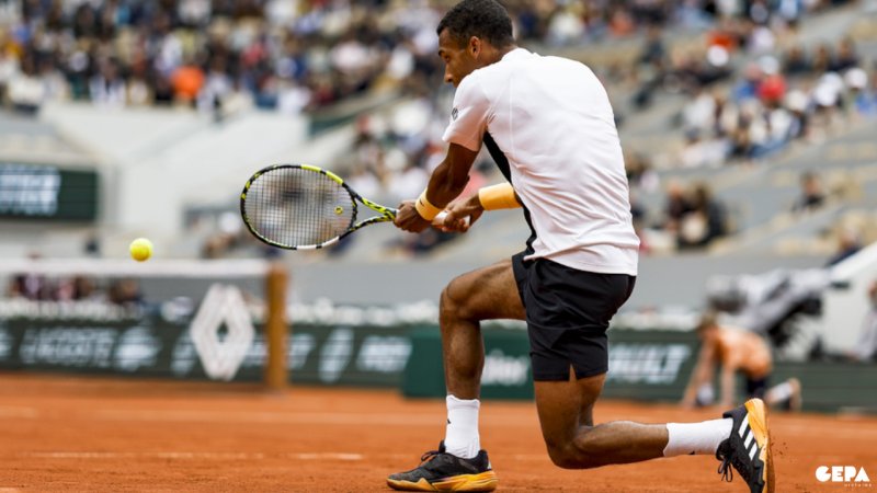 Signierter Babolat Tennisschläger von Félix-Auger Aliassime
