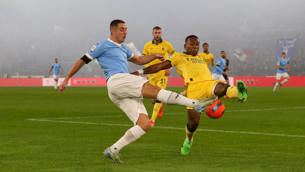 Bild für Später Treffer: Lazio wirft AC Milan aus Coppa Italia