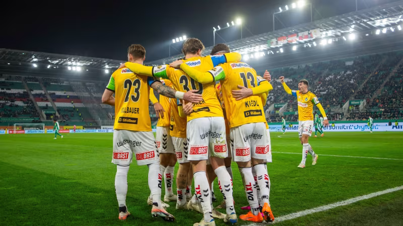 Rapid erleidet allererste Bundesliga-Heimpleite gegen SV Ried