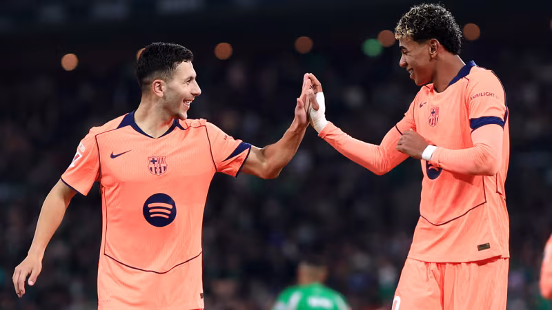 Barcelona gewinnt Acht-Tore-Spektakel bei Betis