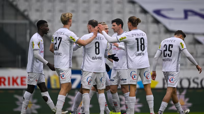 Klarer Sieg! Altach holt drei Punkte gegen die WSG