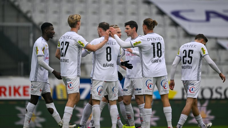 Klarer Sieg! Altach holt drei Punkte gegen die WSG
