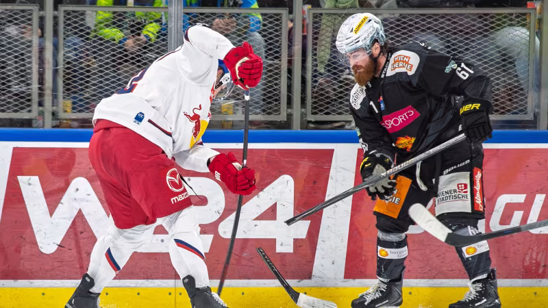 Nach 0:2: Salzburg dreht das Spiel gegen die Vienna Capitals