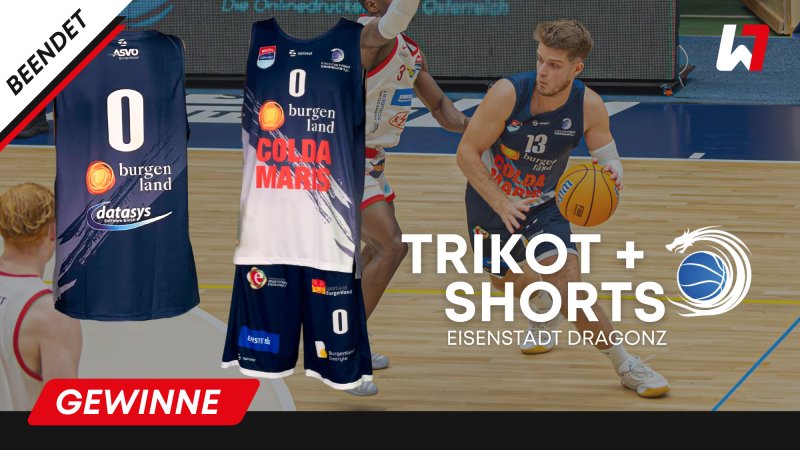 GEWINNSPIEL: Eisenstadt Dragonz Basketball Trikot + Shorts!