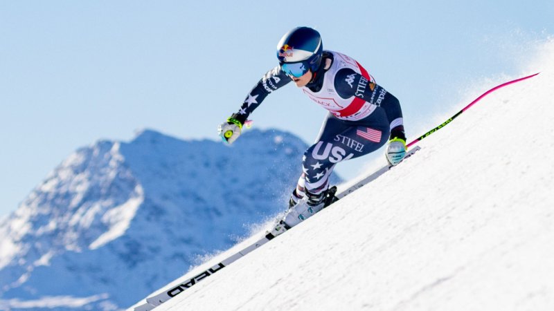 Vonn überrascht mit deutlicher Bestzeit im Training in St. Moritz