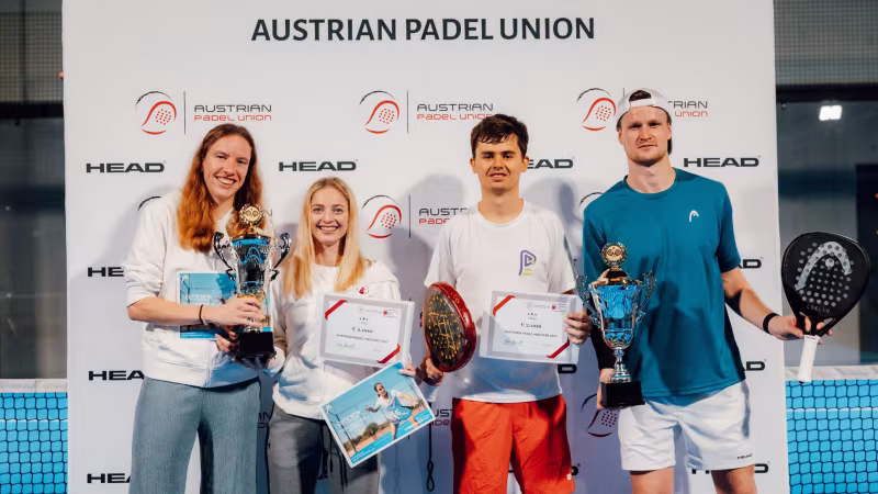 Premierensieger bei den Austrian Padel Masters 2025