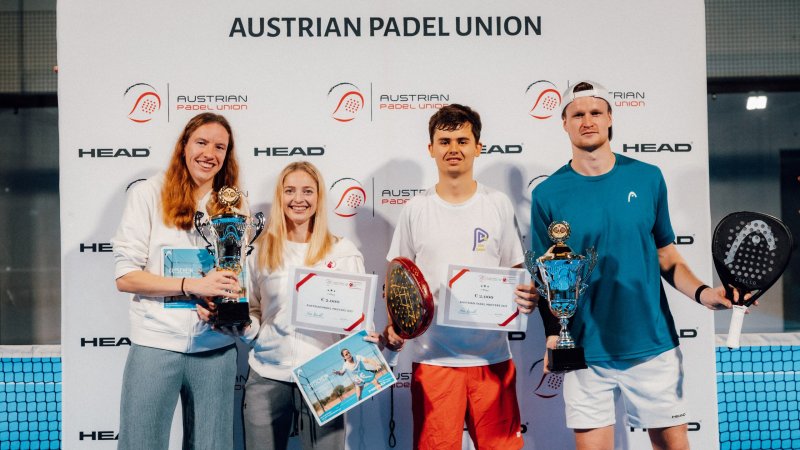 Premierensieger bei den Austrian Padel Masters 2025