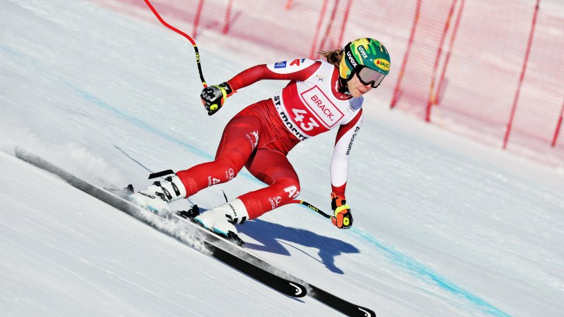 Ski Alpin heute: Zweite Abfahrt der Frauen in St. Moritz