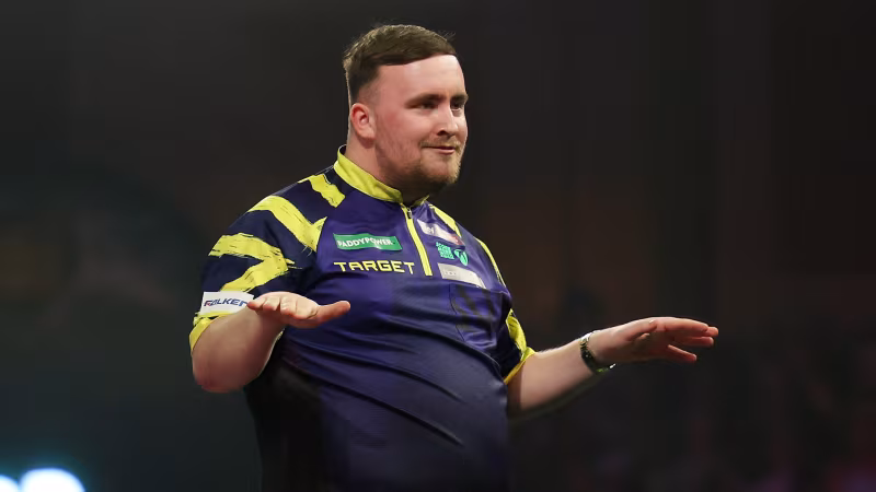 Auftakt der Darts-WM: Erstes Ausrufezeichen von Superstar Littler