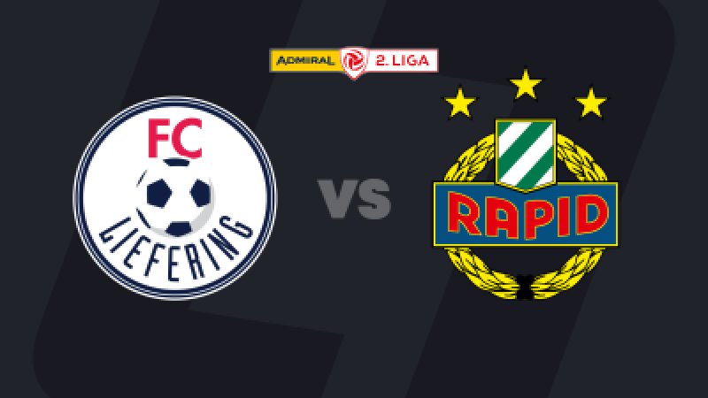 2. Liga heute LIVE: FC Liefering - SK Rapid II