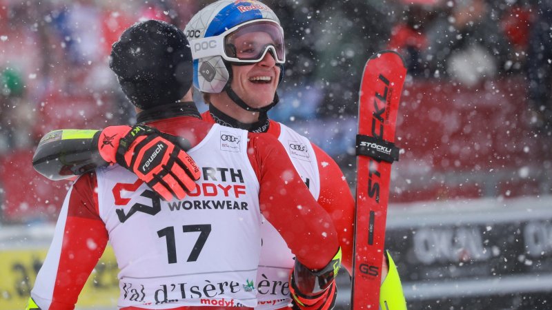 Brennsteiner in Val d'Isere mit Odermatt im Duell um Nummer eins