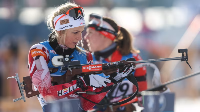 Österreicherinnen enttäuschen in Hochfilzen bei Jeanmonnot-Sieg