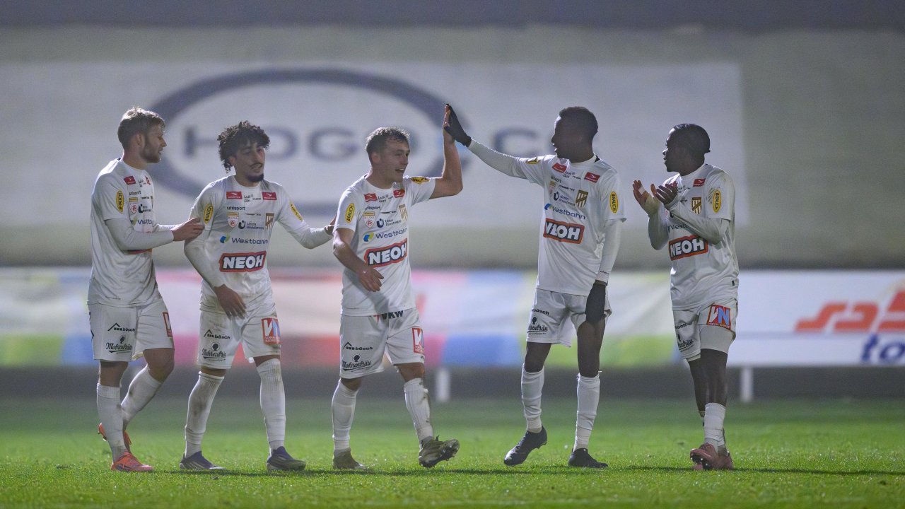 Bild für Lustenau jubelt dank Slapstick-Tor