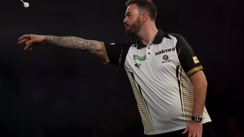 Erste Überraschung bei Darts-WM