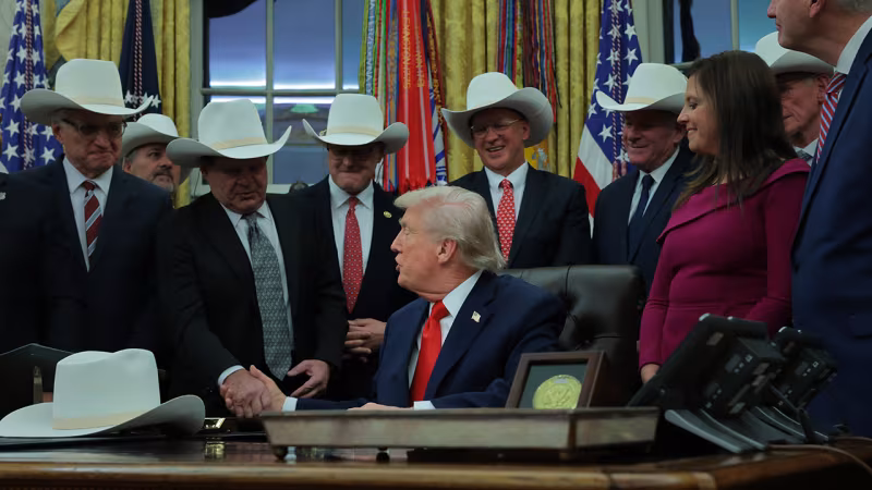 Im Oval-Office: Trump empfing legendäres US-Team von 1980