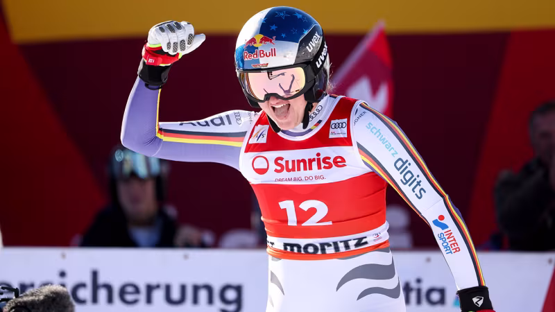 Aicher verhindert in St. Moritz zweiten Vonn-Erfolg en suite