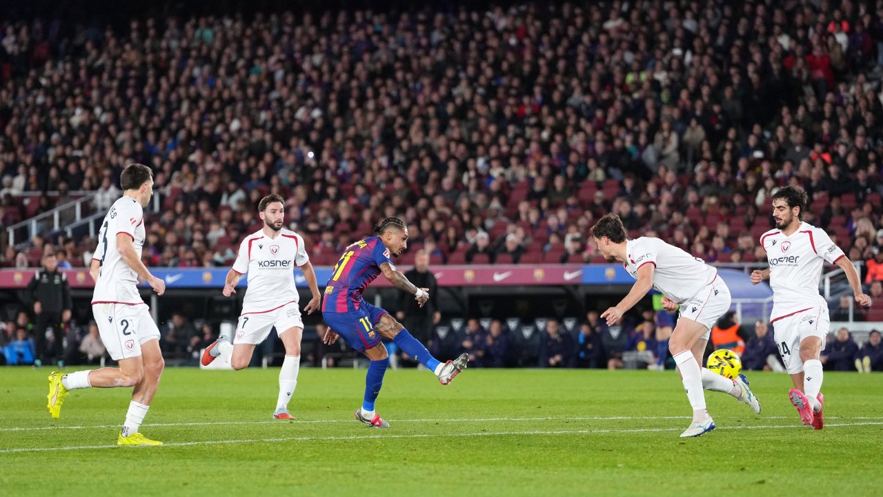 Bild für Raphinha-Doppelpack! Barcelona vergrößert Abstand zu Real Madrid