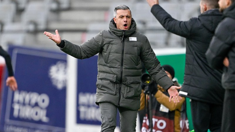 "Skandal", "absurd" - WSG-Kritik an Schiedsrichter