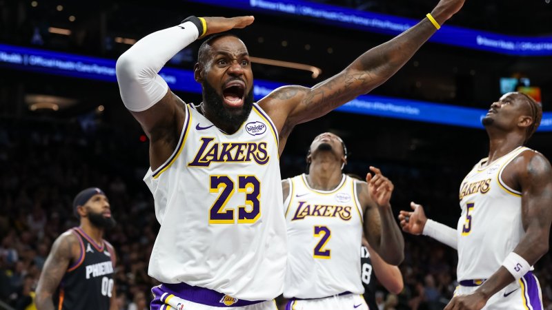 LeBron James als Matchwinner - Sieg für die Lakers