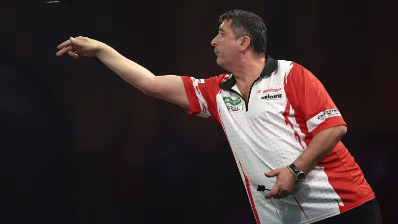 Darts-WM heute: Mensur Suljovic - David Cameron
