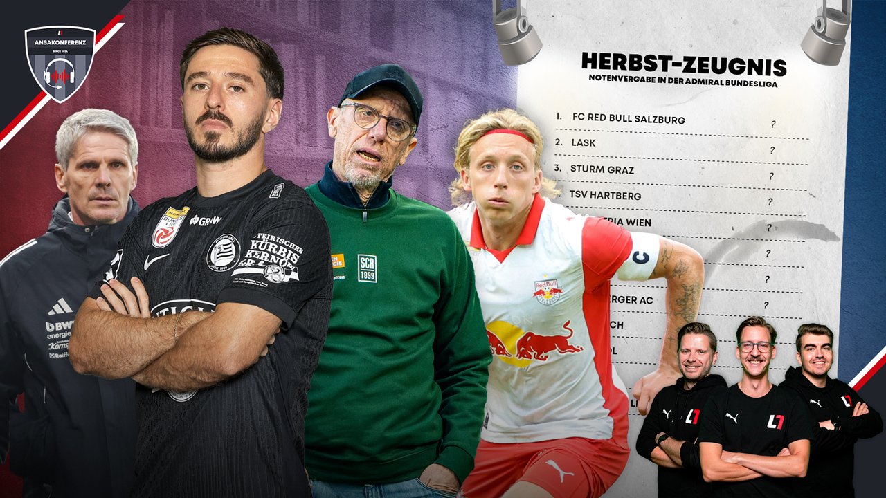Das Herbst-Zeugnis der Bundesliga-Klubs