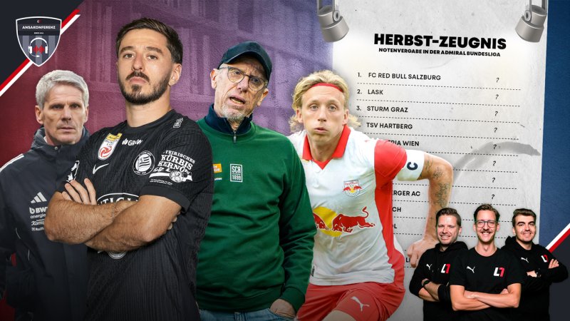 Das Herbst-Zeugnis der Bundesliga-Klubs