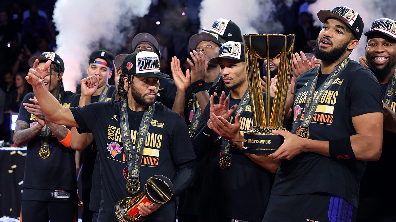 Bild für New York Knicks gewinnen erstmals den NBA-Cup