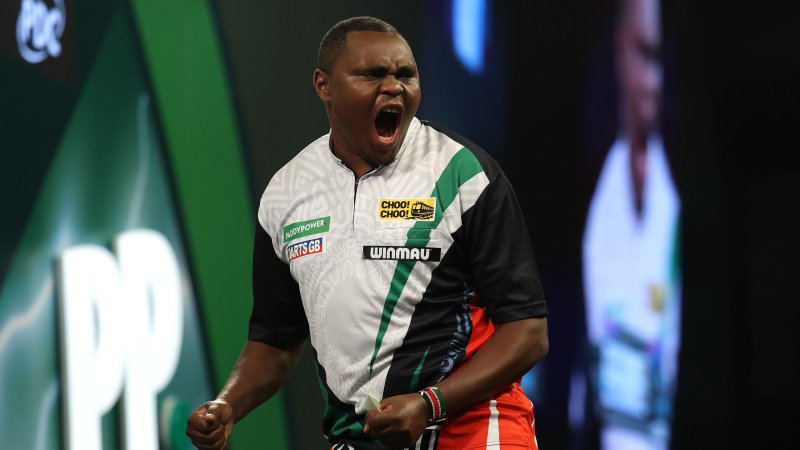 Darts-Sensation! Kenianer Munyua überrascht im Ally Pally