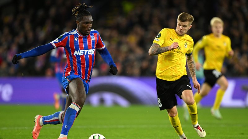 Nur Remis: Glasner und Crystal Palace müssen ins UECL-Playoff