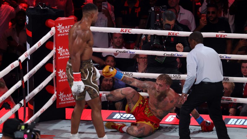 Millionenkampf: Joshua mit K.O.-Sieg gegen Influencer Jake Paul